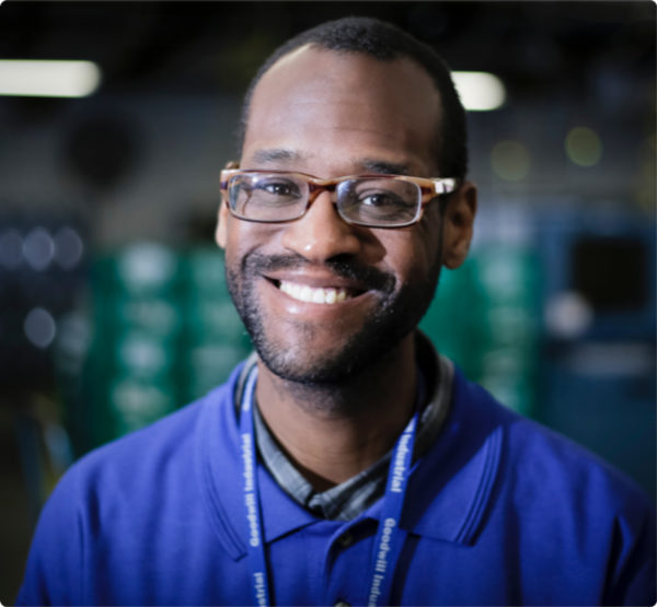 Daniel's headshot for Goodwill success stories